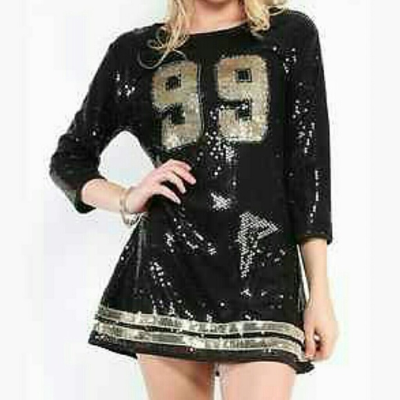 rehab sequin dress Rehab Womens Sequined Spaghetti Straps Slip Dress Black M